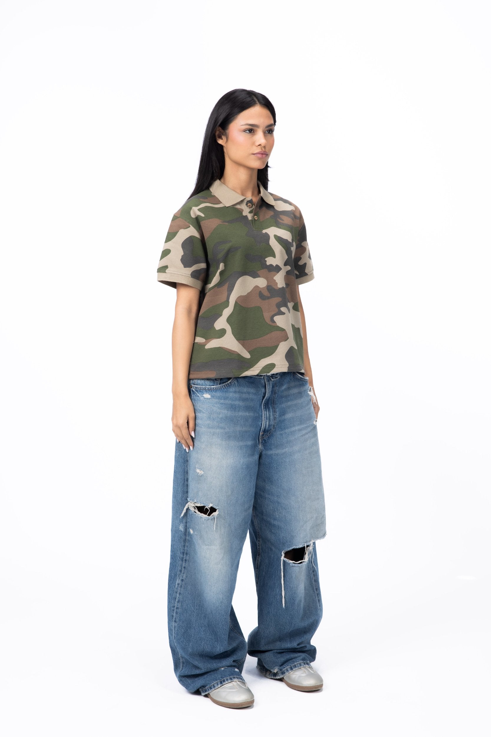 CAMO POLO - GHOST UNIT