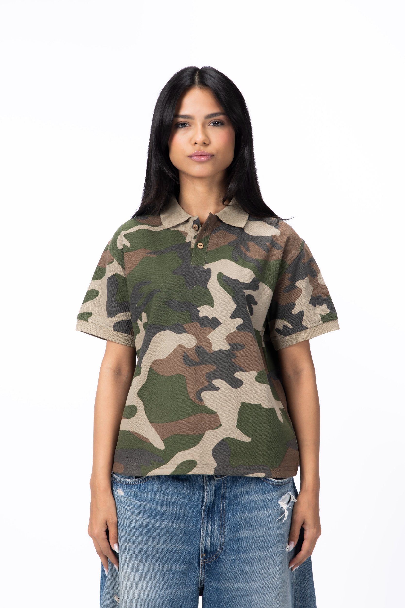 CAMO POLO - GHOST UNIT