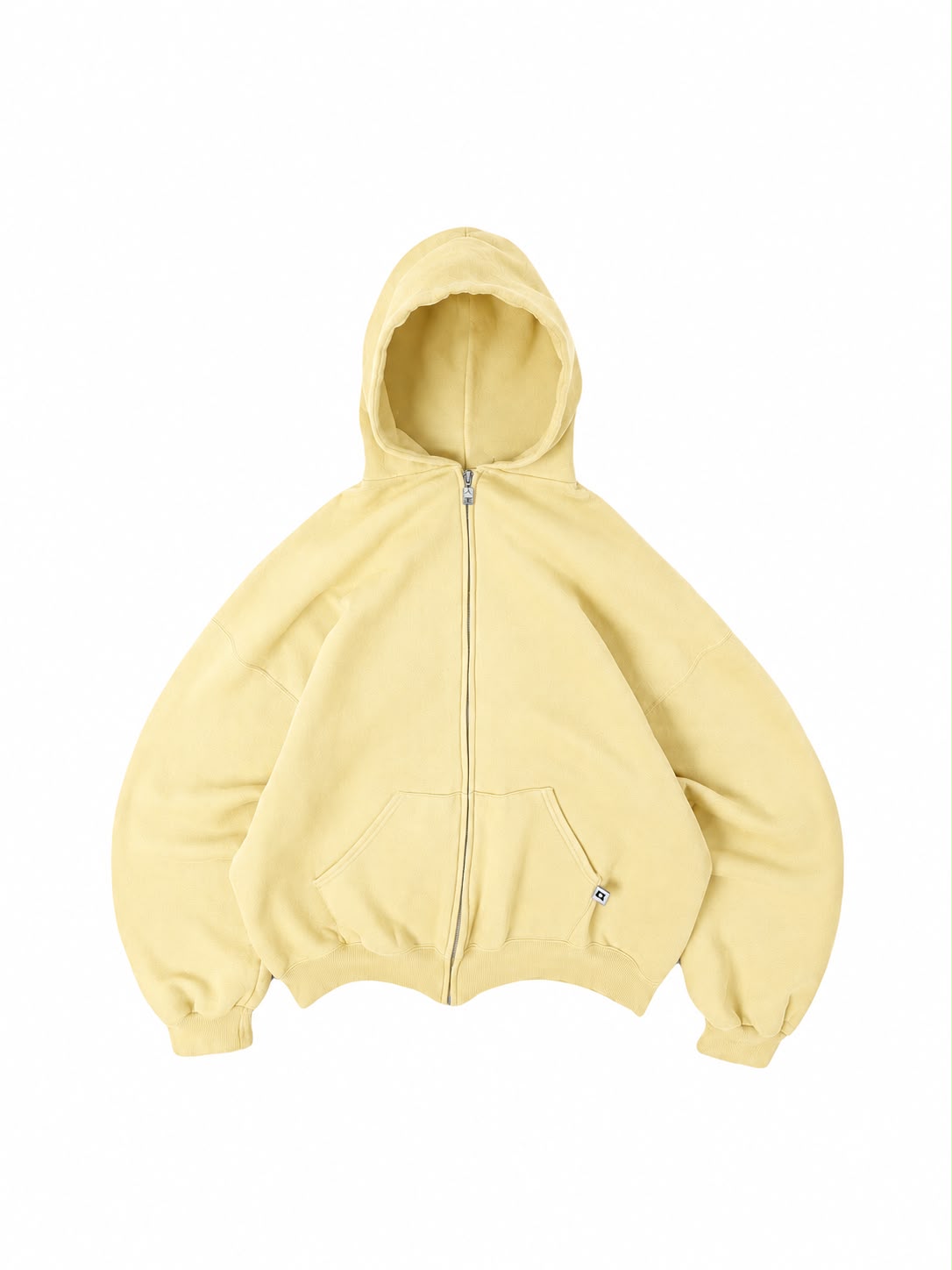 Butter yellow zipper
