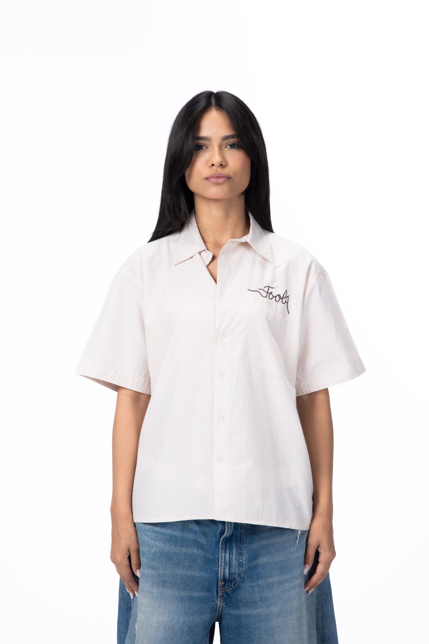 SILENT SIGNAL SHIRT - IVORY