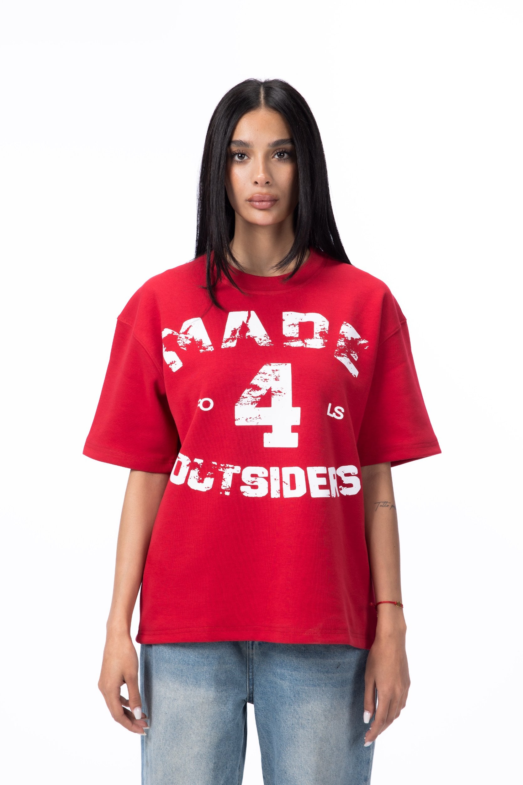 OUTSIDERS CODE TEE - RED