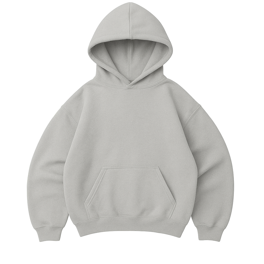 Silver hoodie