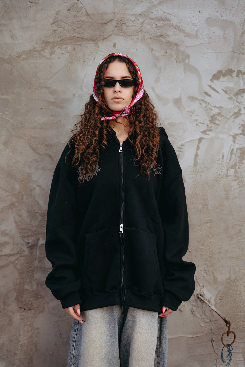 LEGACY IN BLACK ZIPUP JACKET