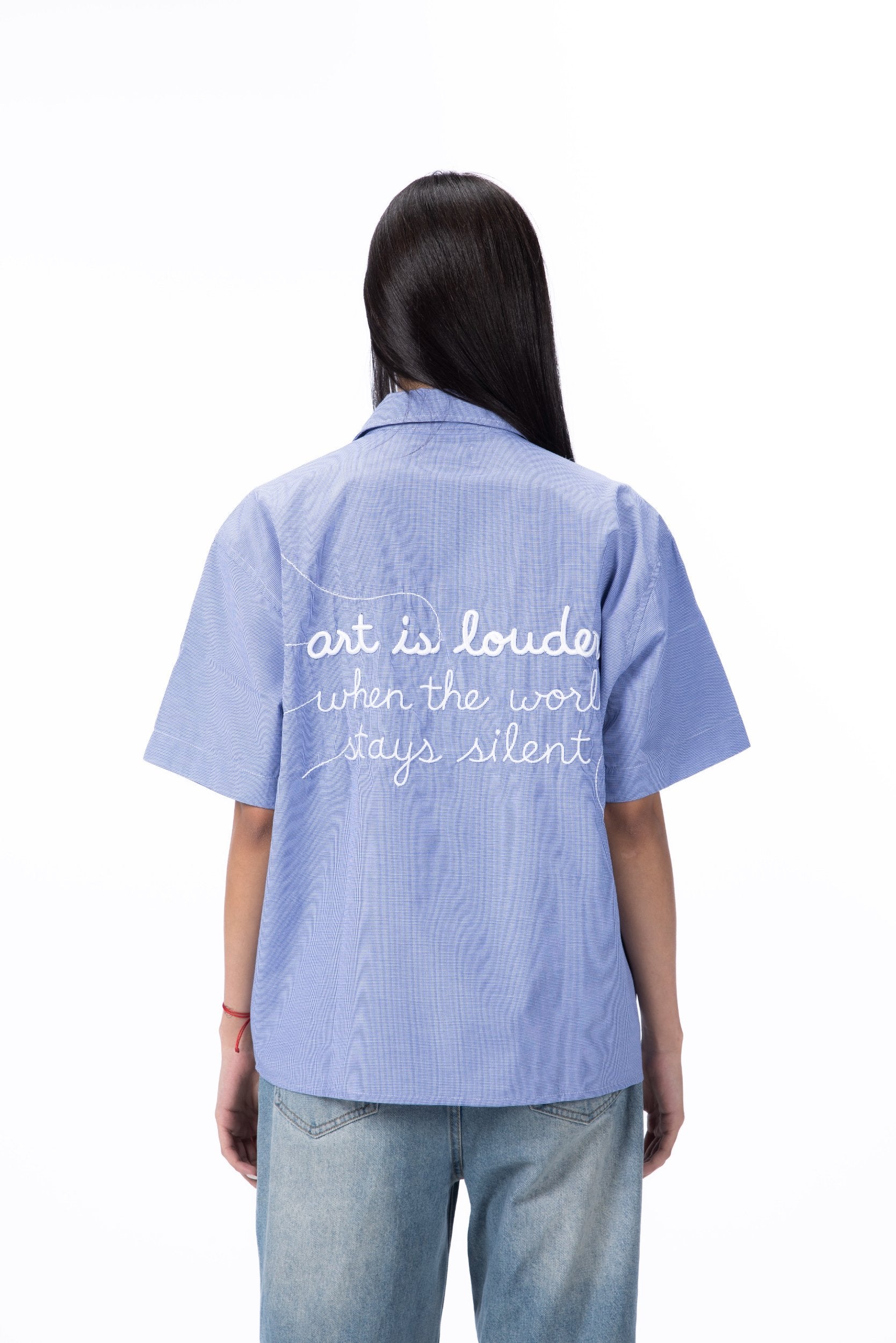 SILENT SIGNAL SHIRT - SKY