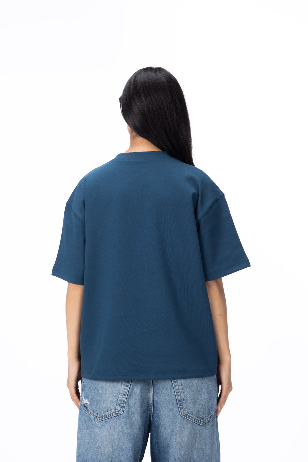 CAIRO STARS TEE - SEA BREEZE
