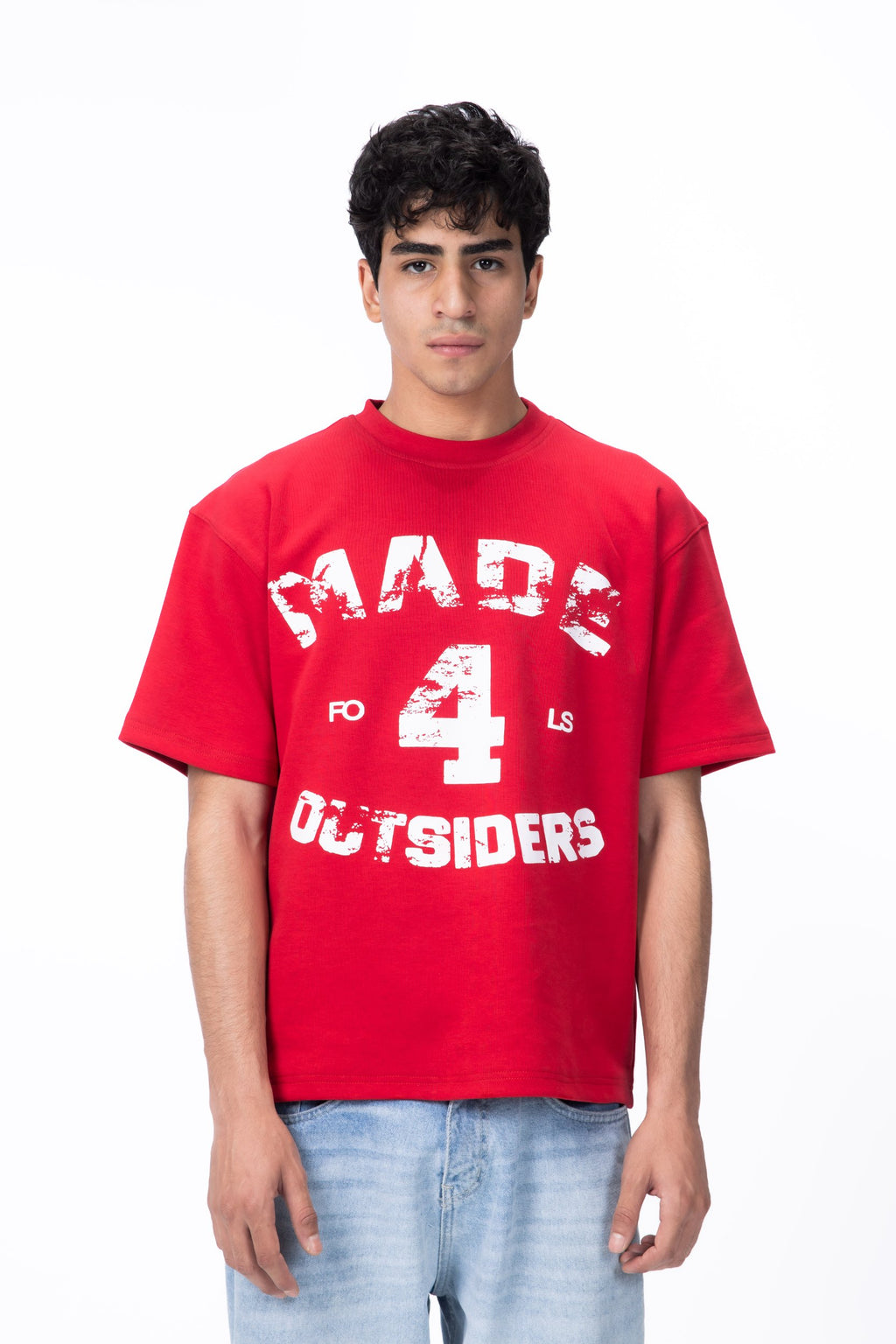 OUTSIDERS CODE TEE - RED