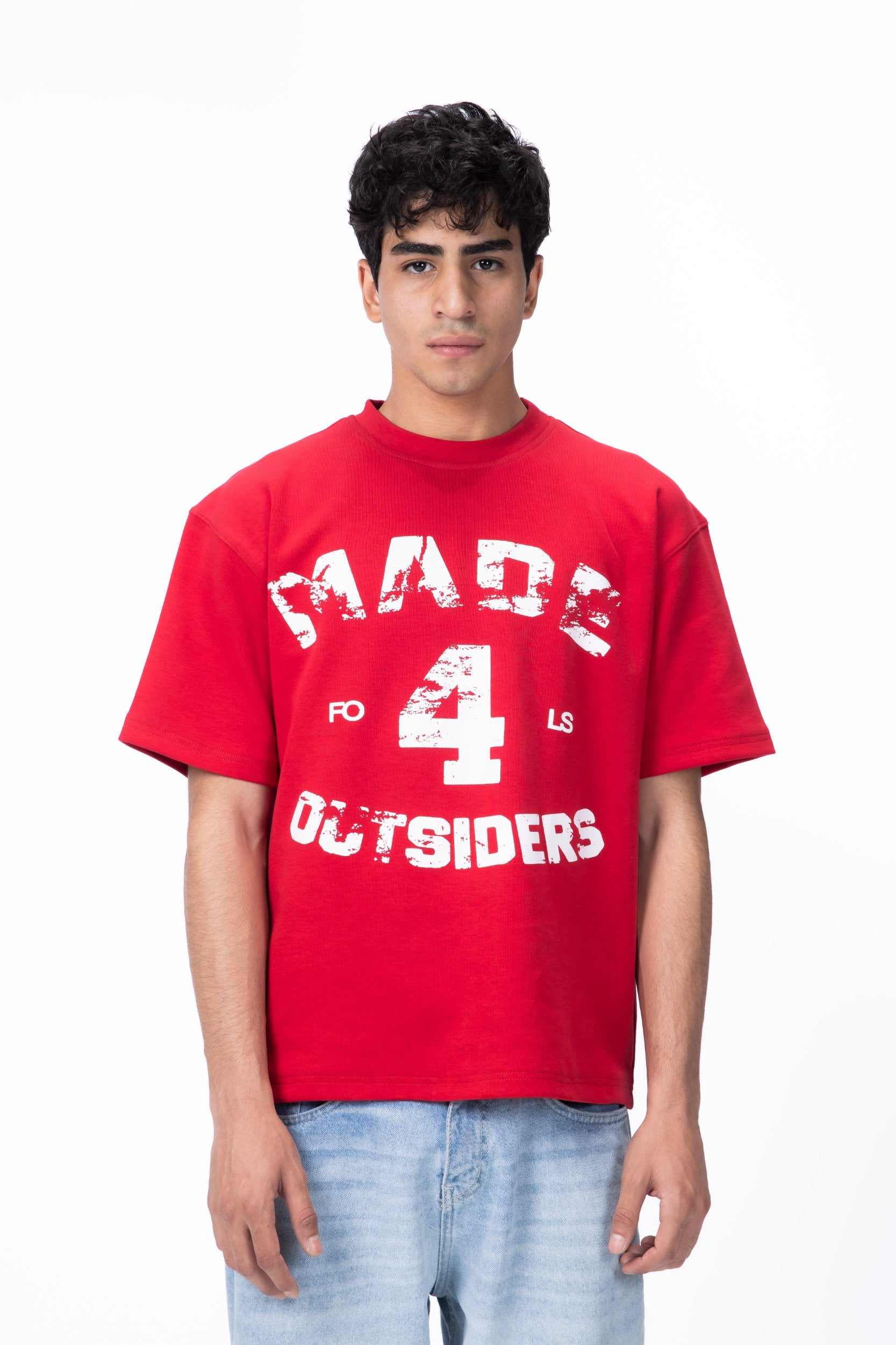 OUTSIDERS CODE TEE - RED