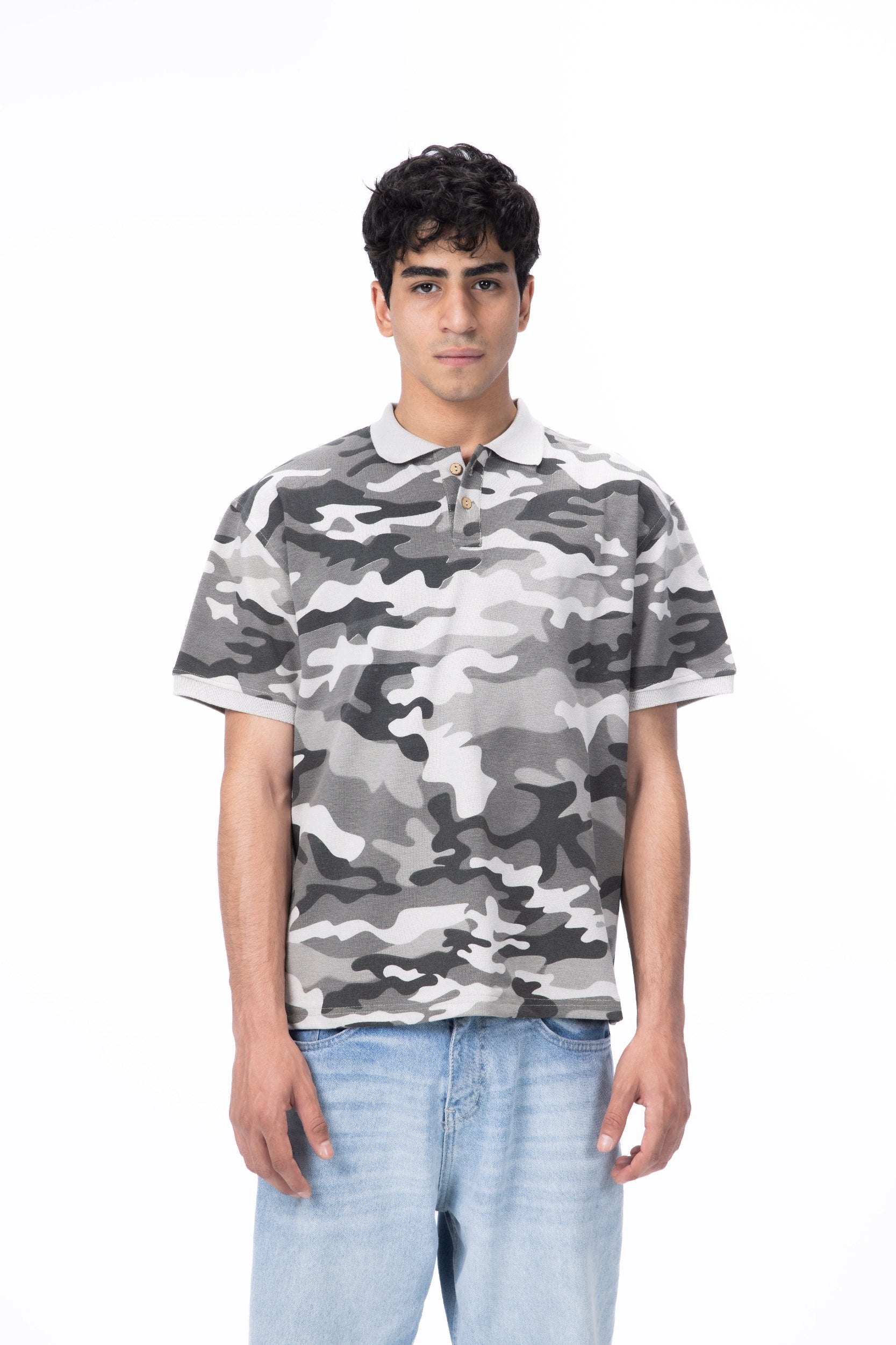 CAMO POLO - FROST UNIT
