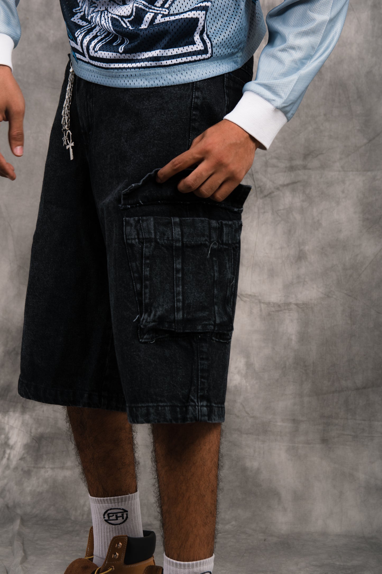 Cargo balck jorts