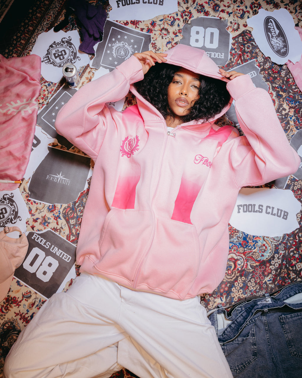 LEGACY IN PINK ZIPUP JACKET