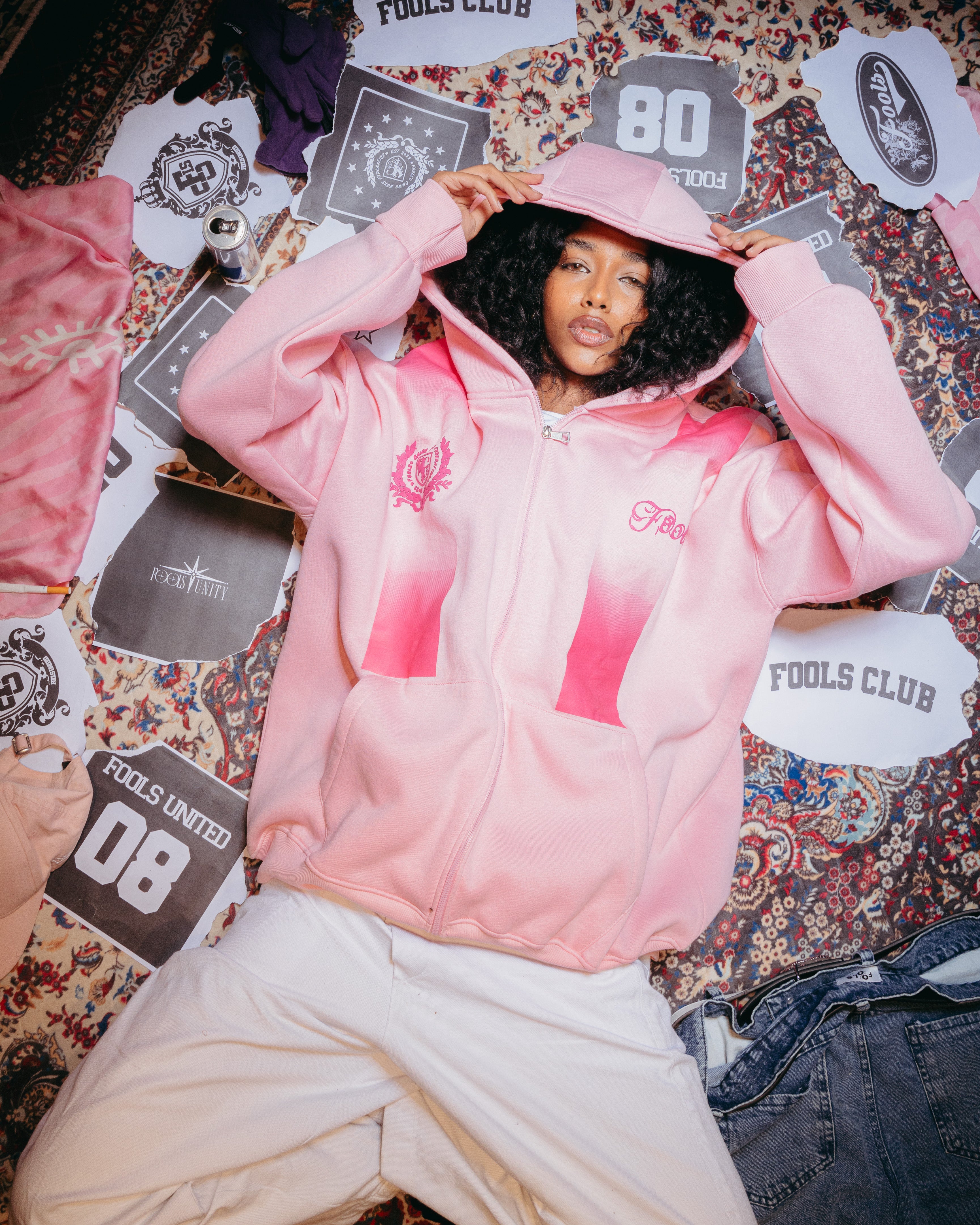 LEGACY IN PINK ZIPUP JACKET