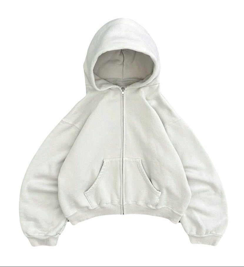 White ZIPUP
