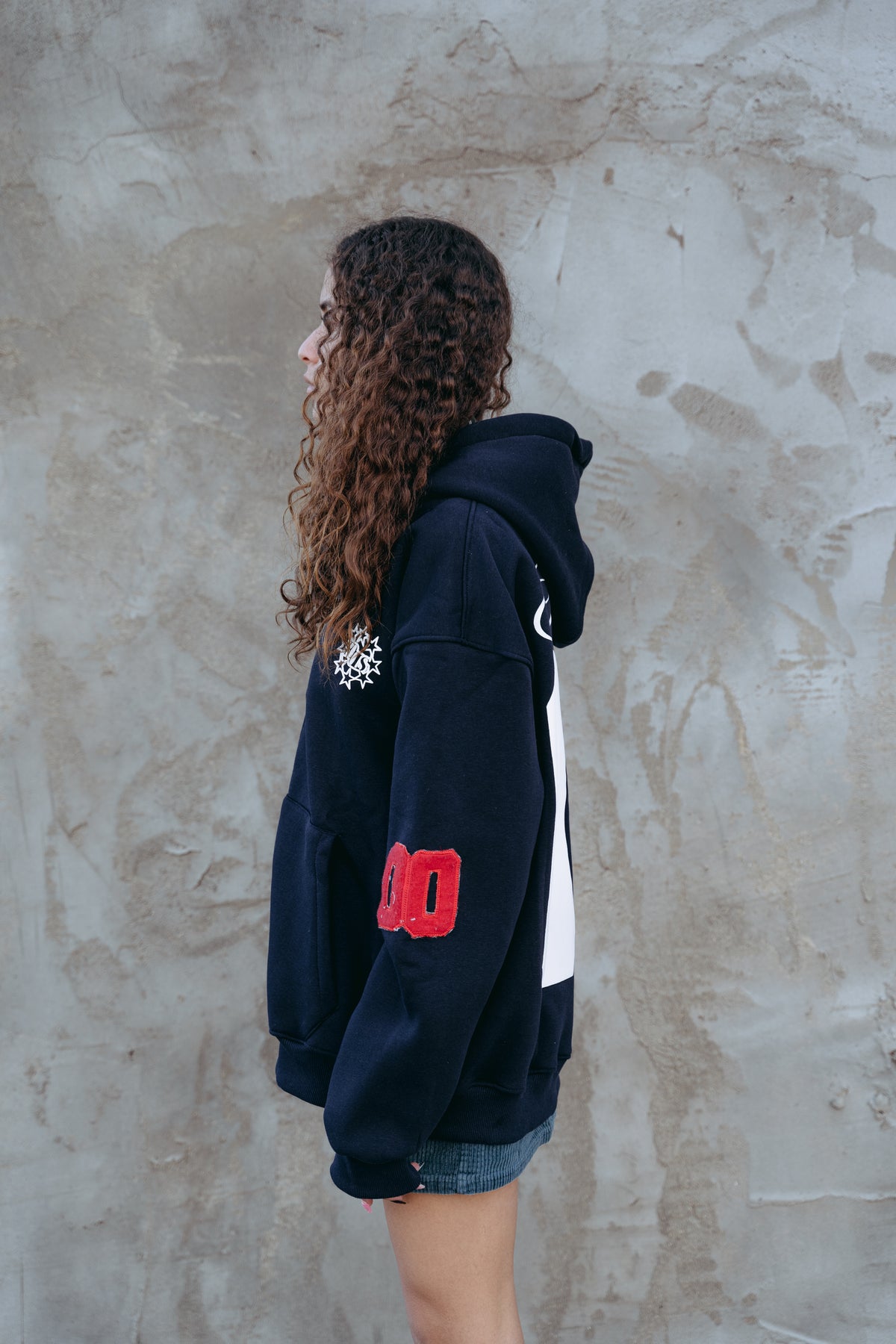 LOUVRE X NAVY ZIPUP