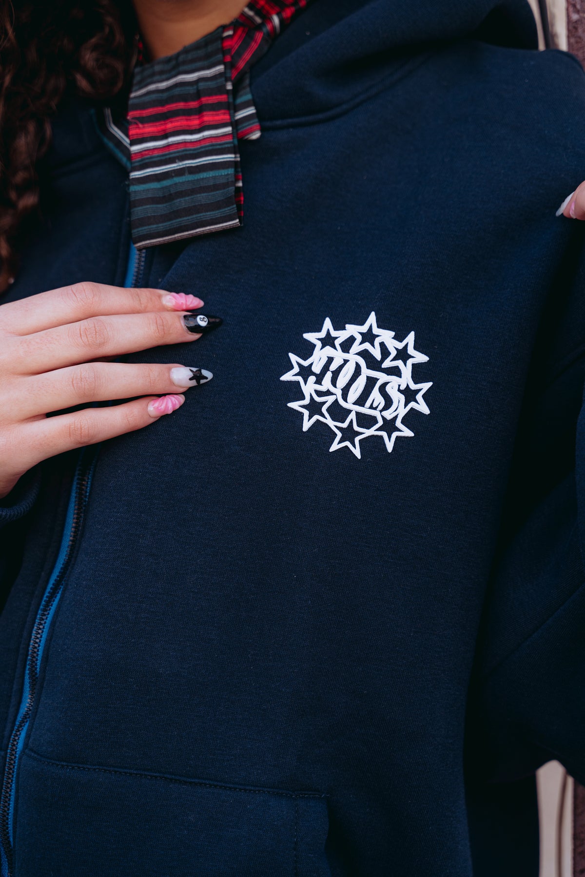 LOUVRE X NAVY ZIPUP