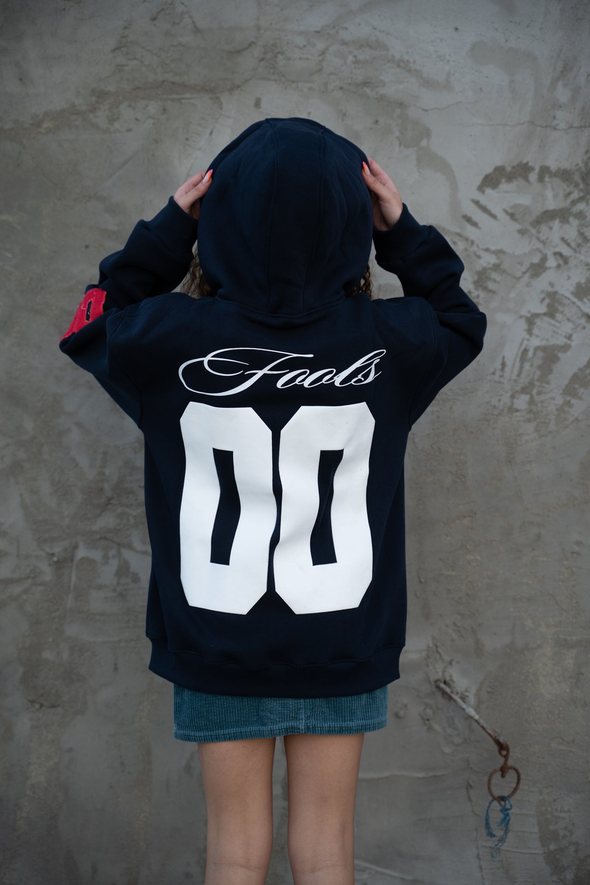 LOUVRE X NAVY ZIPUP