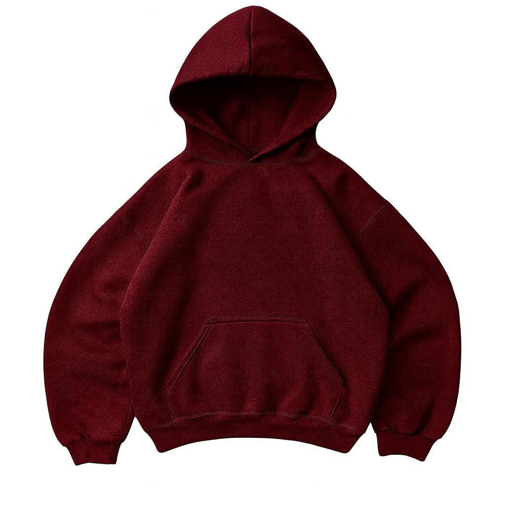 Burgundy Hoodie BOXYFIT