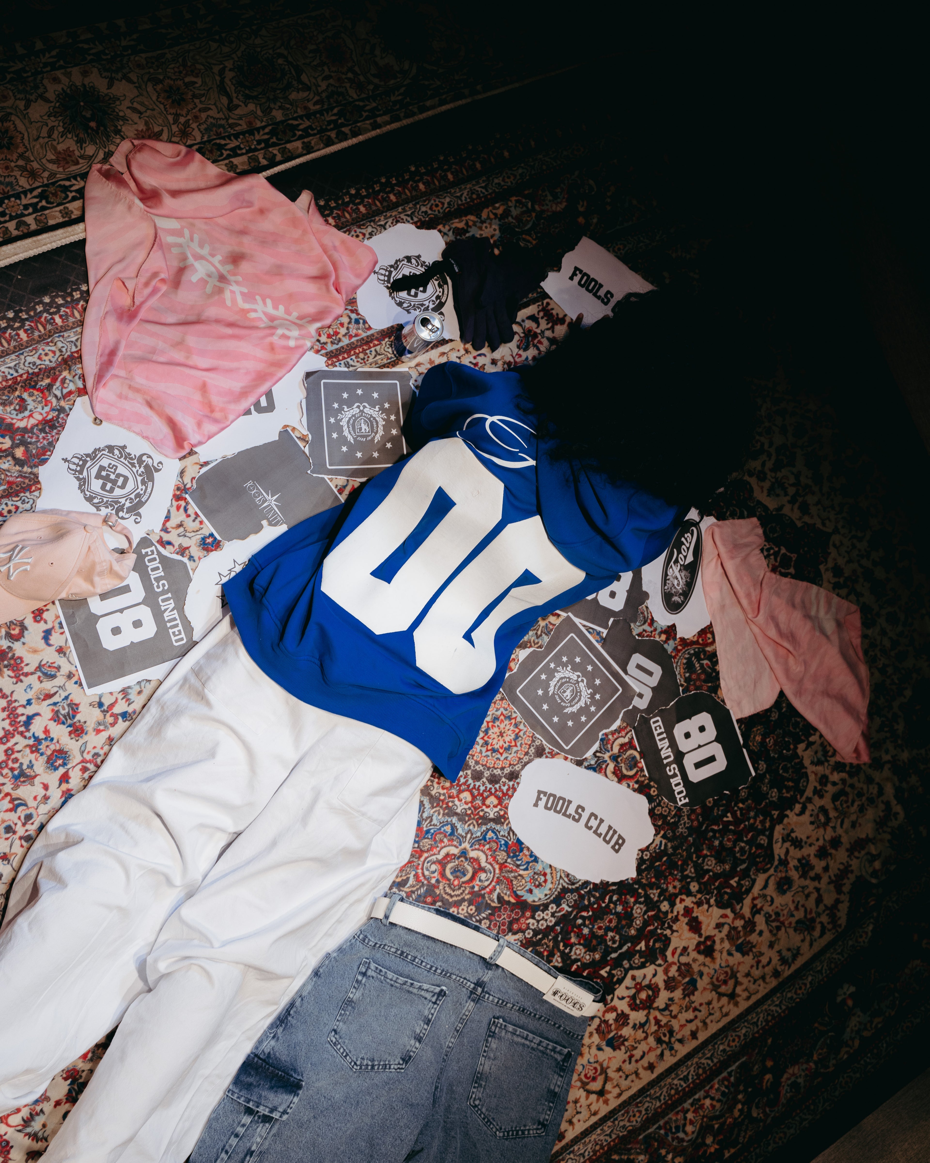 LOUVRE X WHITE ZIPUP JACKET