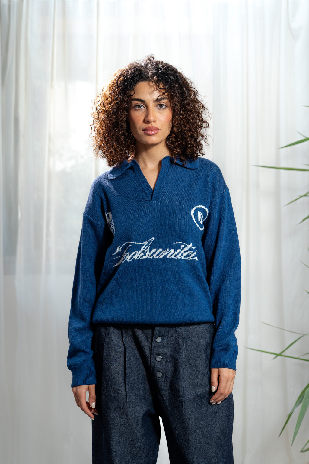 Misfit Knit Polo – Seabreeze