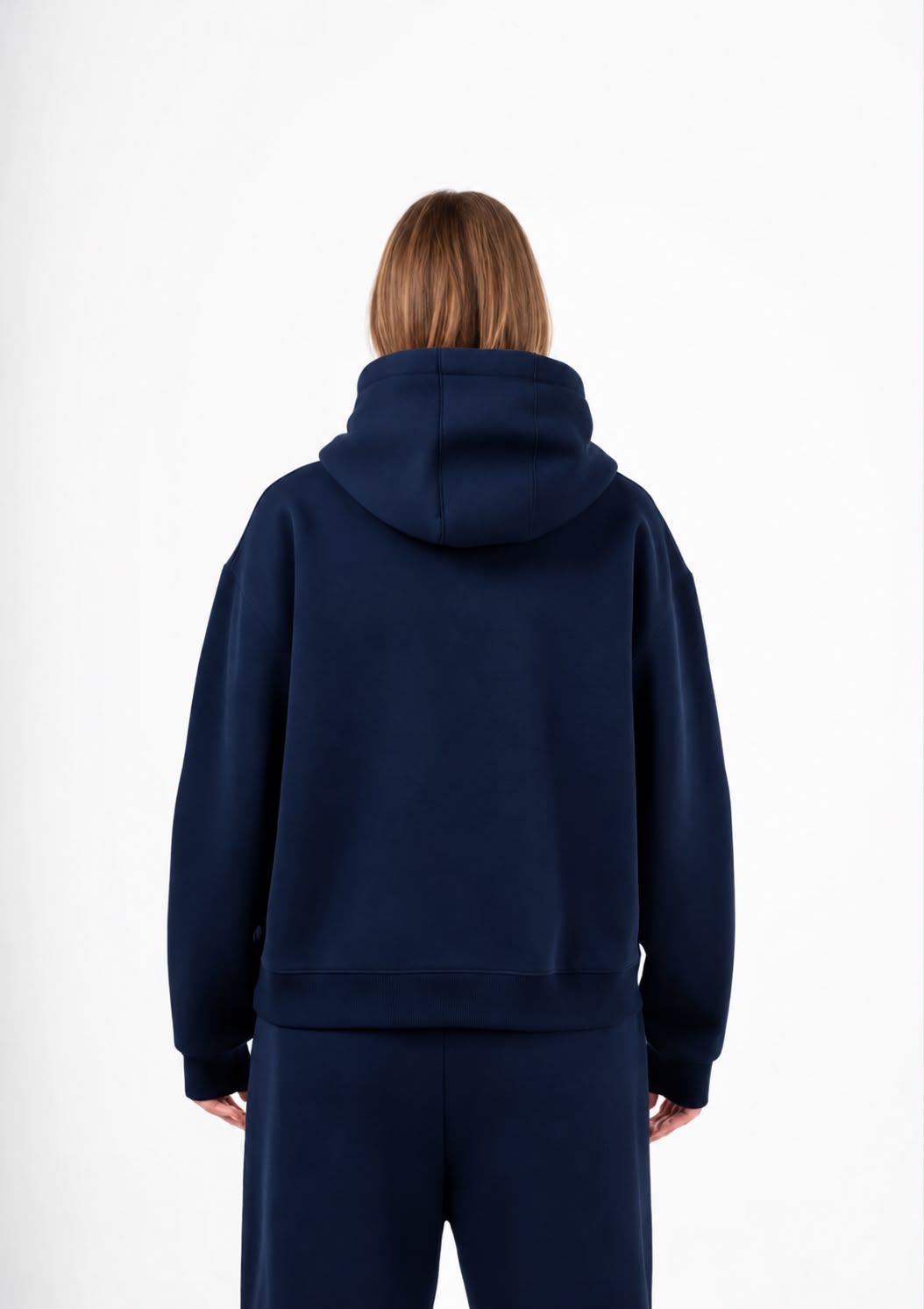 Navy Boxyfit Hoodie