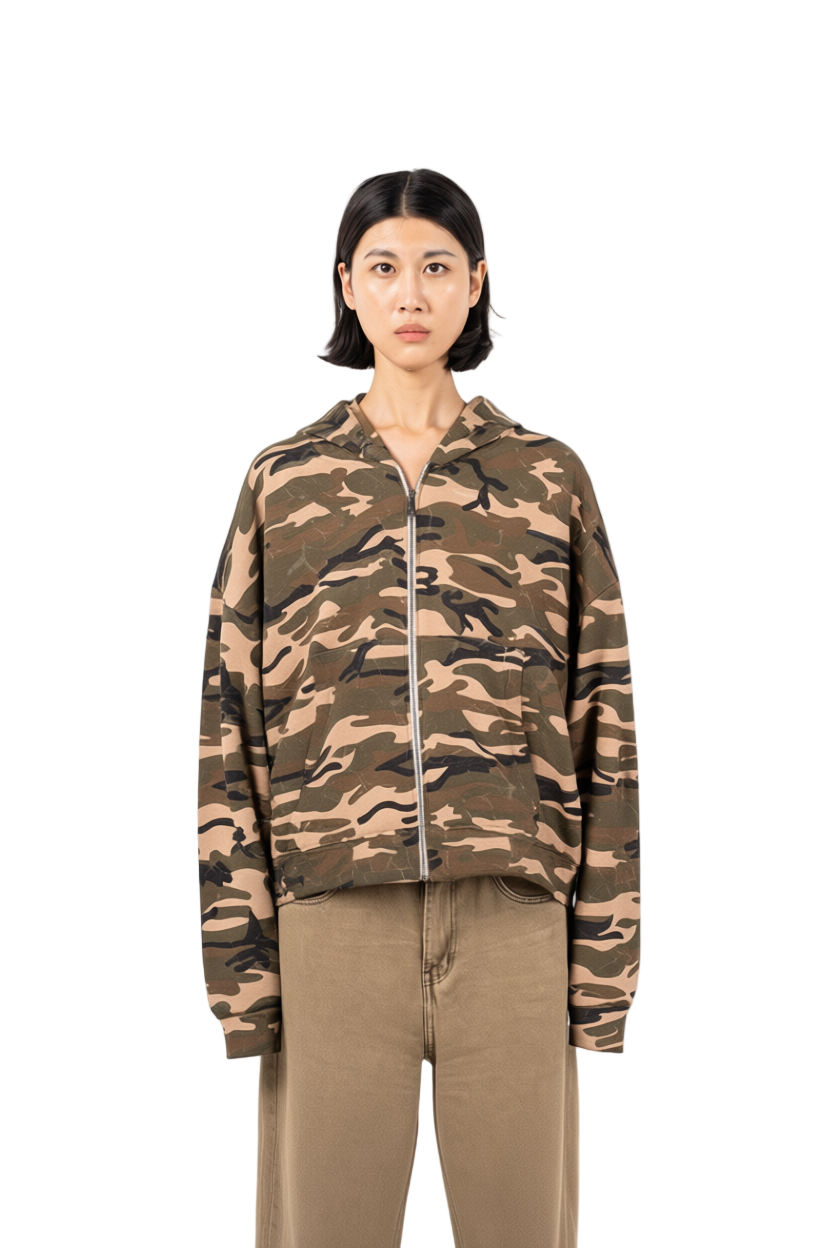 Camo Zipup