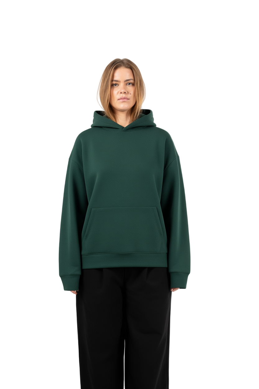 Olive Hoodie OVERSIZE