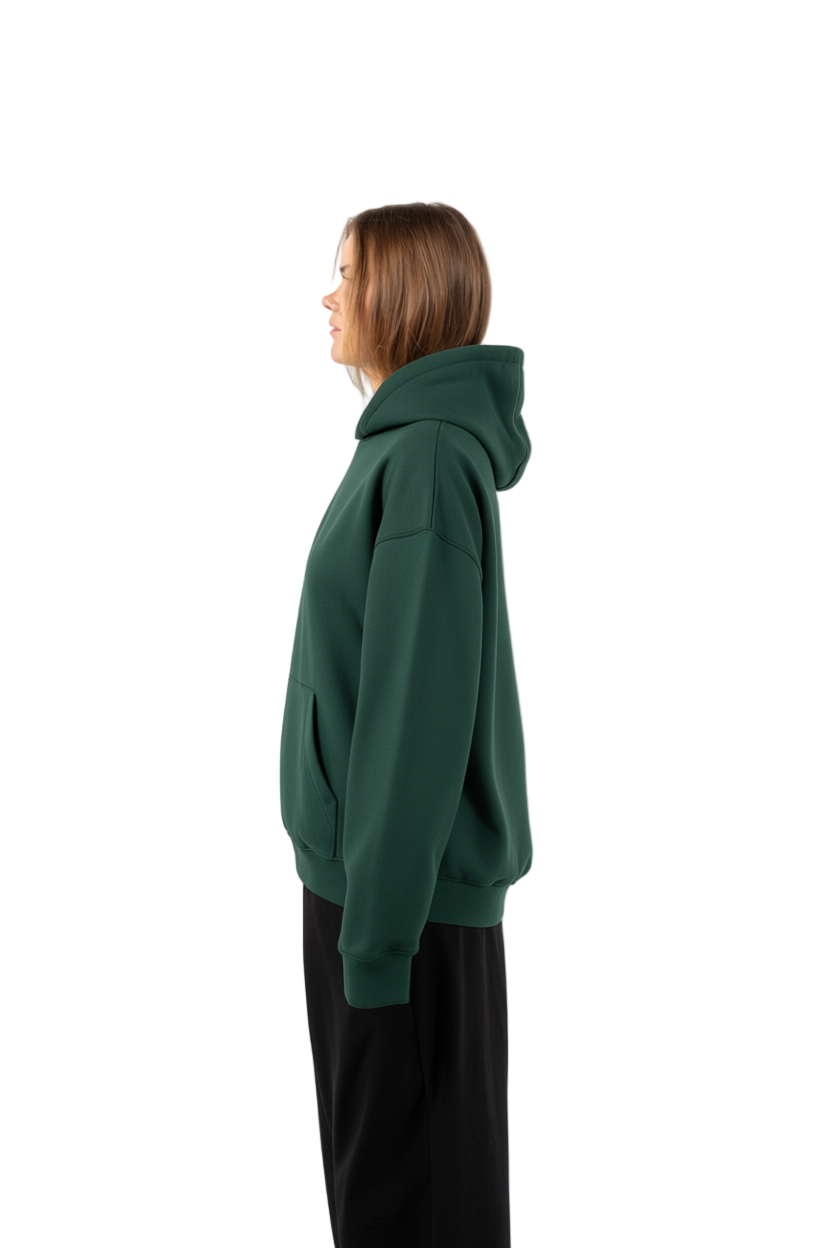 Olive Hoodie OVERSIZE
