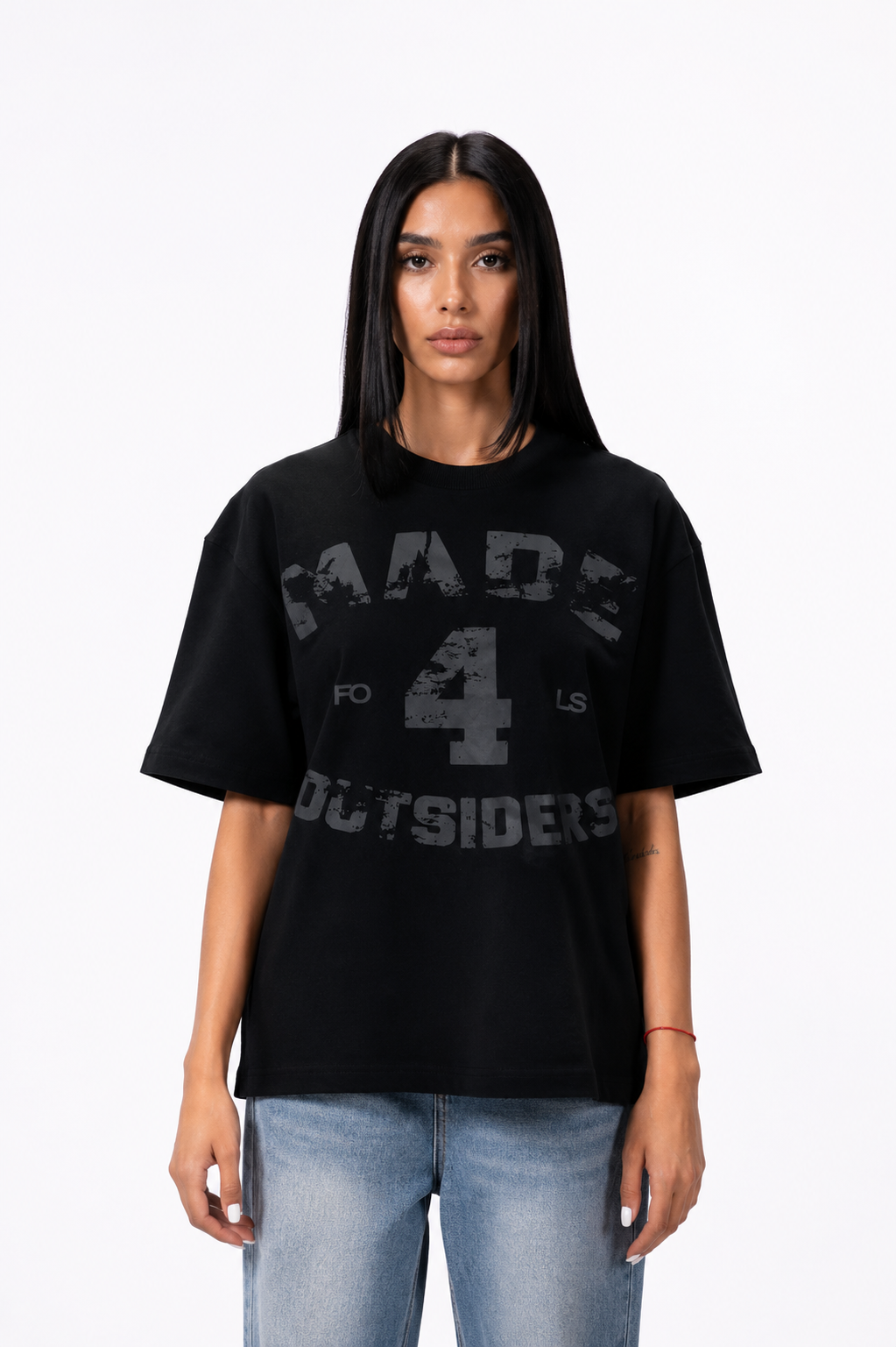 OUTSIDERS CODE TEE - BLACK