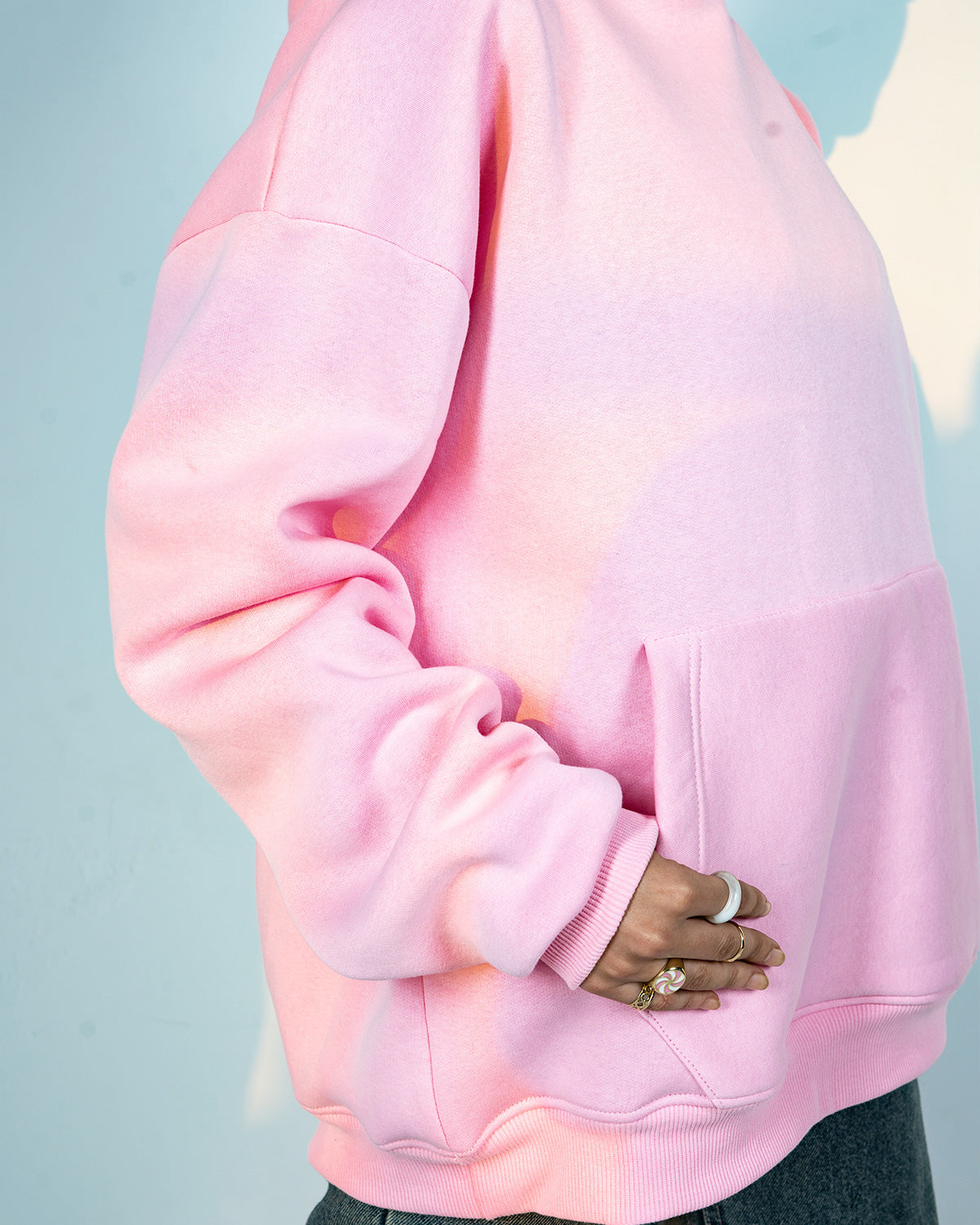 PINK HOODIE