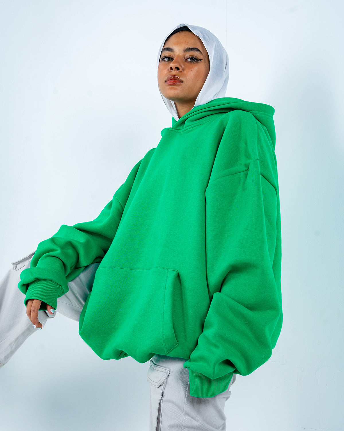 Green Hoodie